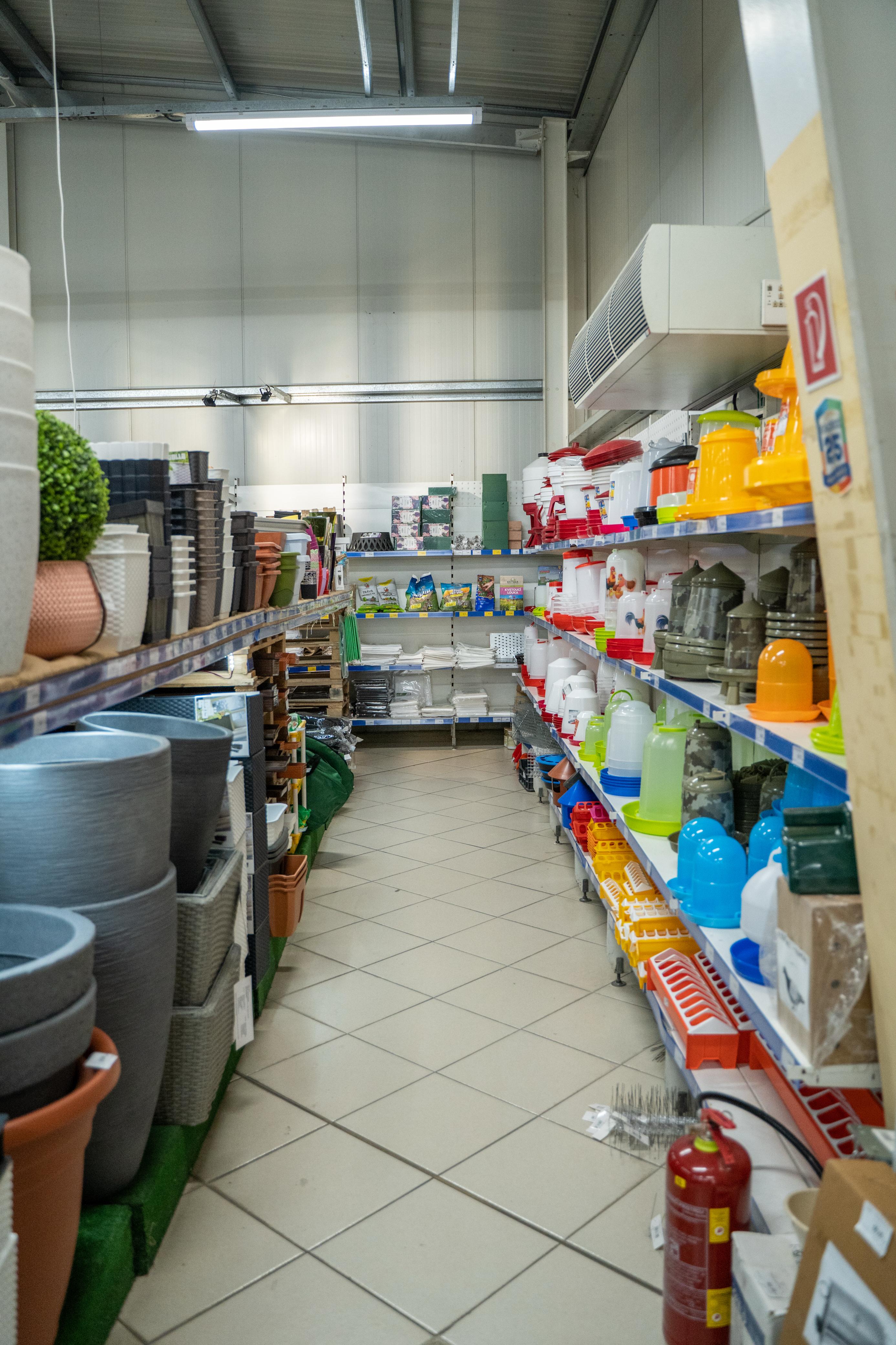 Interiér predajne GardenPluss Púchov